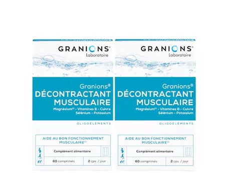 Granions Decontract Musculaire 2x60comp