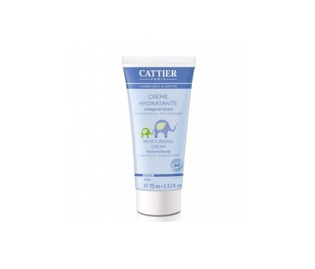 Cattier Creme Hydratante Bebe Bio Visage Corps 75ml Docmorris France