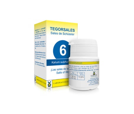 Tegor Tegorsal 6 Kalium Sulphuricum 350caps