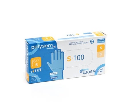 Polysem Gant Nitrile Non Sterile Non Poudre TXl 100uts