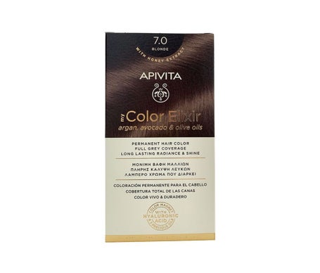Apivita colorant permanent 7.0 blonde blonde