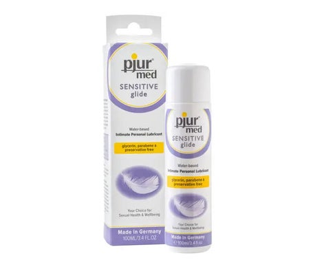 Pjur Med Sensitive Glide Lubrifiant à base d'eau 100ml