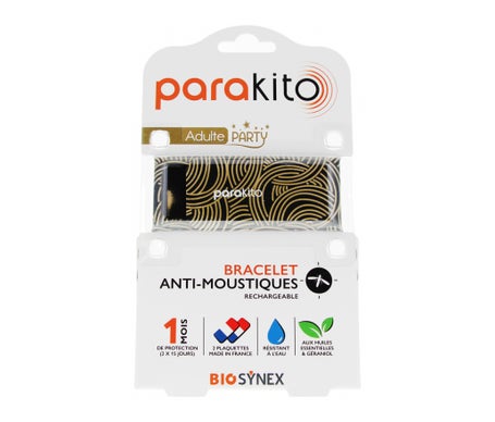 Para'kito Bracelet Anti-moustiques Adulte Party Noeud 1ut