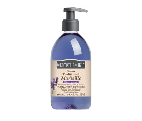Le Comptoir du Bain Savon Liquide Olive Lavande 500ml