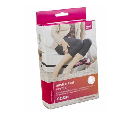 Mediven Travel Chaussette Femme Beige Taille XXL 1 Paire