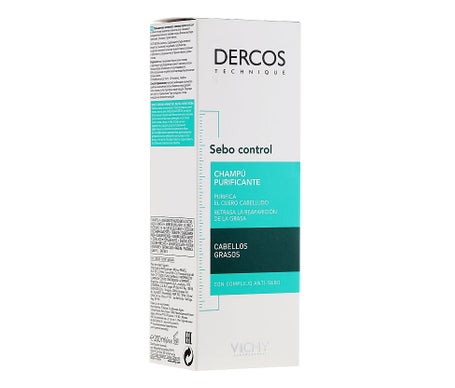 Vichy dercos Shampooing Traitant Sébo Correcteur 200mL
