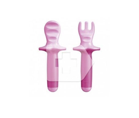 Ensemble cuillère et fourchette Mam Dipper