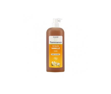 Natessance Gel Douche Vanille Fruitée 1l