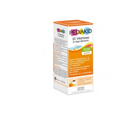 Pediakid Appetit Tonus Sirop 125ml Docmorris France