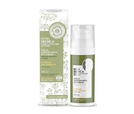 Natura Siberica Crème de jour pour peau sèche 50ml