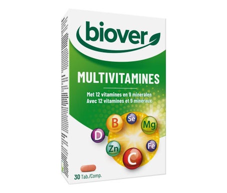 Biover Multivitaminas Basic 30comp