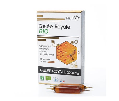 Nutrivie Ampoules Gelée Royale Bio 20x15ml