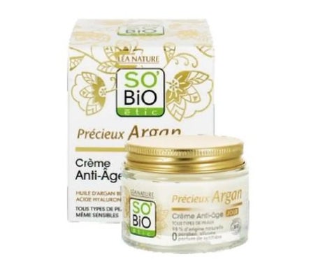 So Bio Etic Crema de Día Ácido Hialurónico & Argan 50ml