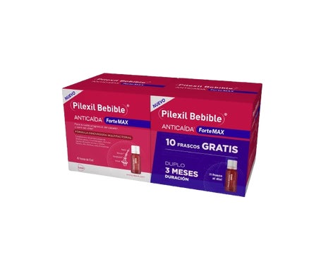 Pilexil Bebible Anticaída Forte Max 2x45uds
