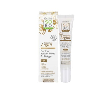 So'Bio Etic Crème Contour des Yeux Anti-Age Lèvres 15ml