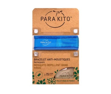 Para'Kito Bracelet Anti Moustiques Bleu 1ut