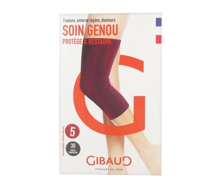 Gibaud Genouillère Rouge 6733 T5
