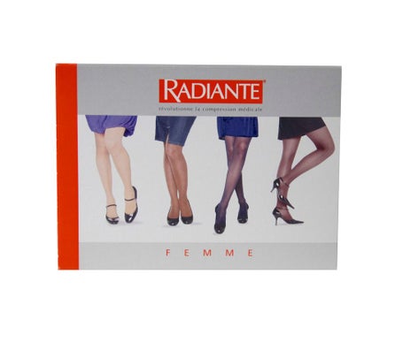 Radiante 2 Microvoile Jarfix Bas Jarret PO Naturel 2M 1 Paire