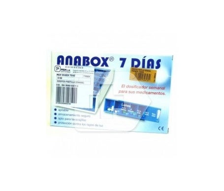 Anabox 7 jours pilulier 1pc