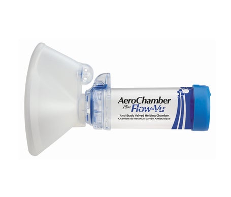Aérochambre Plus Flow-Vu adulte caméra d'inhalation adulte 1ud