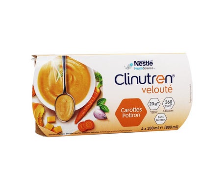 Clinutren Veloute Carottes Potiron 4x200ml