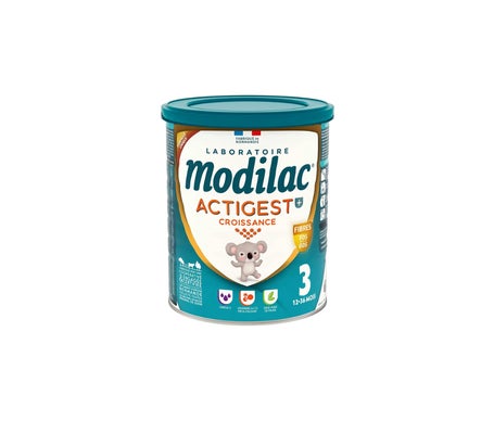Modilac Actigest + Croissance 3 Lait Poudre 12-36 Mois 800g