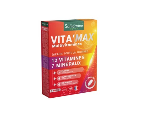 Santarome Vita'Max Multivitamines 30 Comprimés