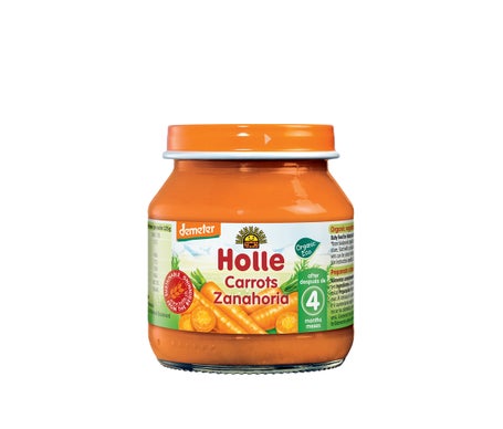 Holle Potito Carotte Pomme +4M 125g