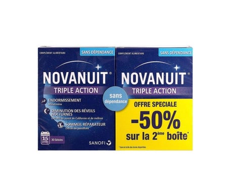 Novanuit Triple Action 2x30 Comprimés