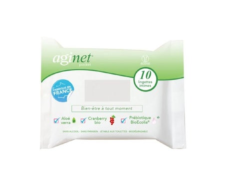 Aginet Lingettes Intimes 10