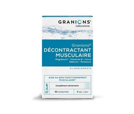 Granions Décontractant Musculaire 60 Comprimés