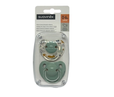 Suavinex® sucette anatomique en latex 0-6 mois