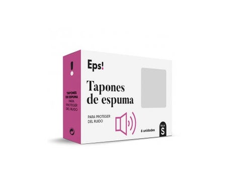 DeitersEPS ! Bouchon en mousse T. S 6pcs