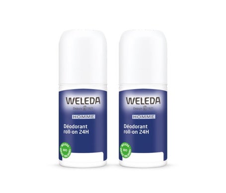 Weleda Homme Déodorant Roll-On 24H 2x50ml