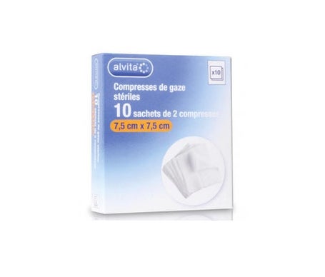 Alvita Compresse Stérile Gaze 25x2 10x10uts