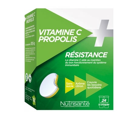 Nutrisanté Vitamine C + Propolis 2 x 12 Comprimés