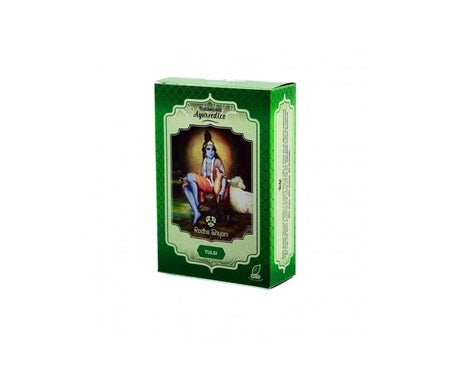 Radhe Shyam Tulsi Poudre naturelle pour le traitement des cheveux 100g