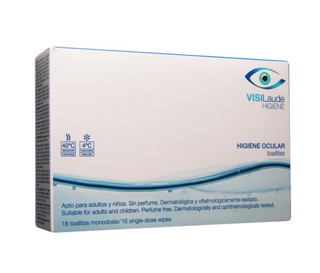 Cumlaude Lingettes Hygiène Oculaire 16 pièces