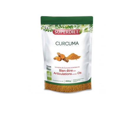 Superdiet Curcuma Bio Pdr 200G