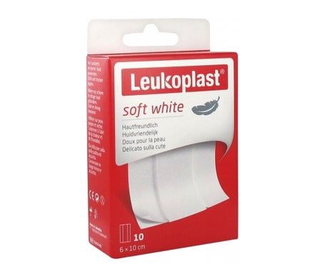 Leukoplast Soft Whit 10X6Cm 10