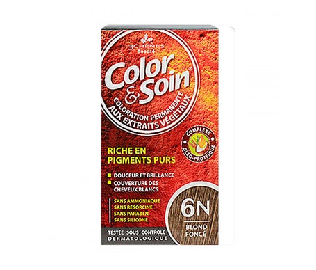 Color & Soin Kit Coloration Permanente 6N Blond Foncé