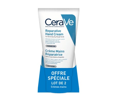 Cerave ® Crème de Mains Réparatrice 2x50 ml