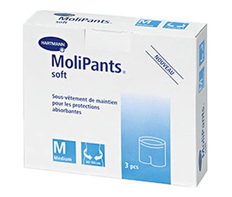 MoliPants Sl/Inc Soft Adulte Taille Moyenne 3uts