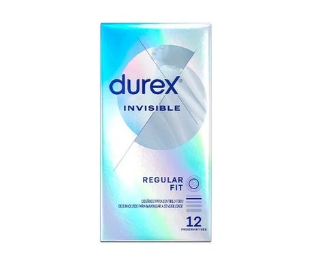 Durex® Invisible extra fine extra fine extra sensible 12uds