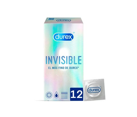 Durex® Invisible extra fine extra fine extra sensible 12uds