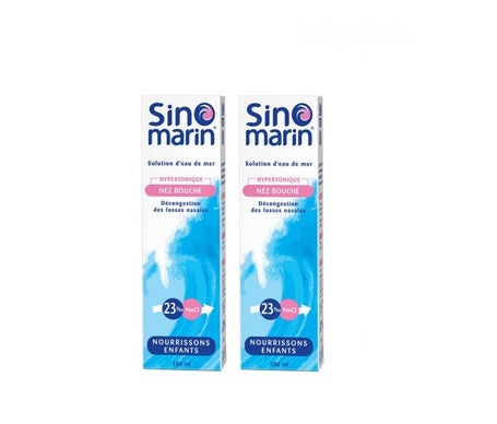 Sinomarin Solution Nasal Hypertonique Enfants 2x100ml