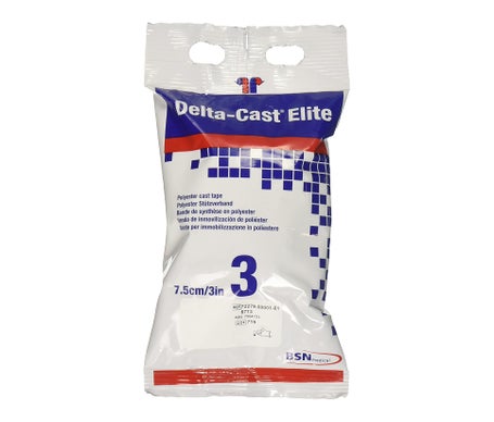 BSN Delta-Cast Elite Bande Blanc 7,5cmx3,6m
