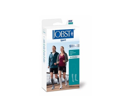 Jobst Sport Ccl2 Chaussette Noir Gris Taille S 1 Paire