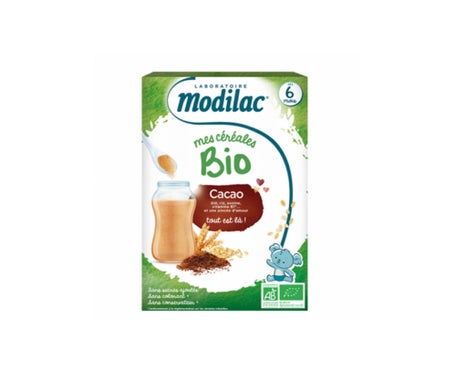 Modilac Mes Cereales Du Soir Cacao Bio 250 G Docmorris France