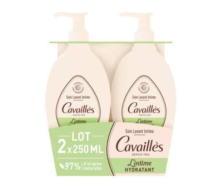 Cavaillès L' Intime Hydratant Soin lavant Intime 2x250ml